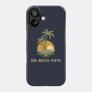 Del Boca Vista Tee - Muted Sunset Retirement Phone Case