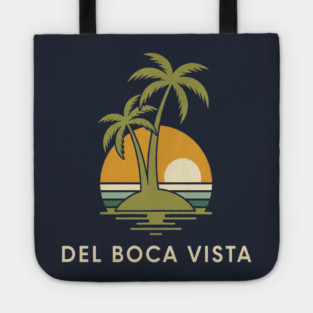 Del Boca Vista Tee - Muted Sunset Retirement Tote