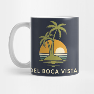 Del Boca Vista Tee - Muted Sunset Retirement Mug