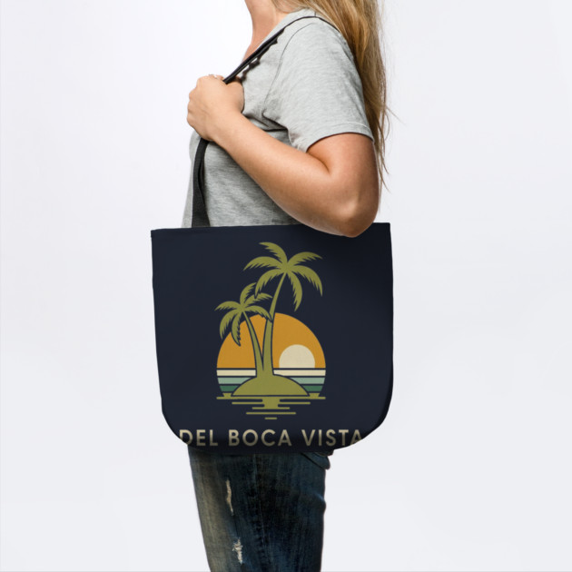 Del Boca Vista Tee - Muted Sunset Retirement by OUTFITPAW