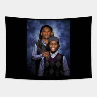 CeeDee Lamb George Pickens Dallas Football Step Brothers Tapestry