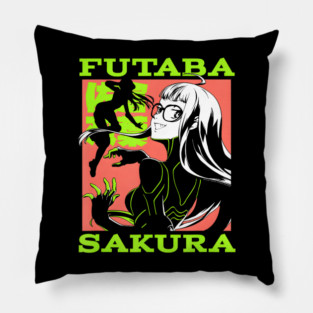 Persona 5 Futaba Sakura ga Collage Rpg Video Game Pillow