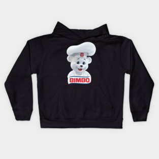 Bimbo nes Bread retro fication bakeries 7 Kids Hoodie