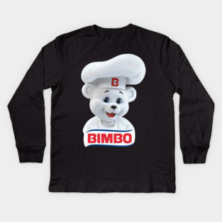 Bimbo nes Bread retro fication bakeries 7 Kids Long Sleeve T-Shirt