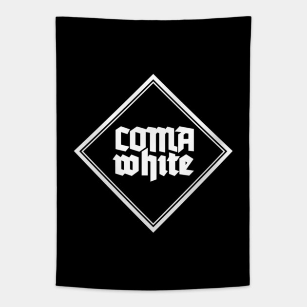 COMA WHITE Tapestry by artslaves