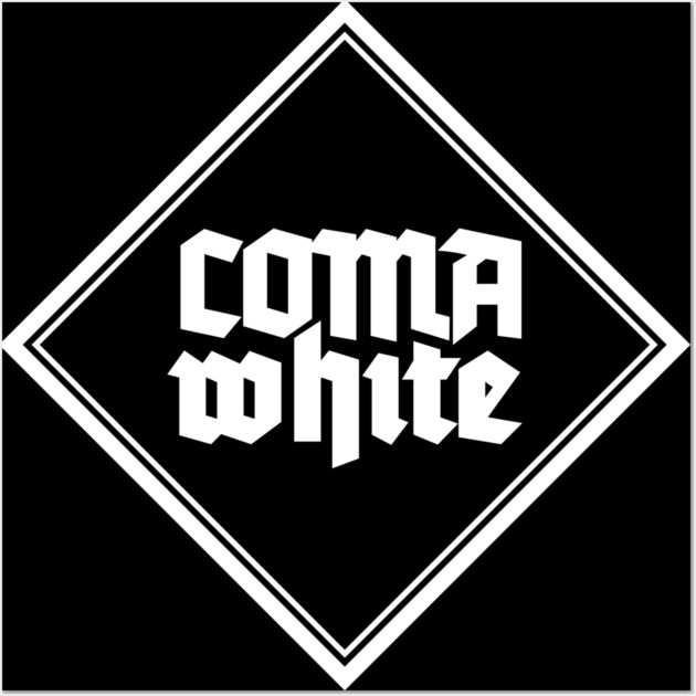 COMA WHITE Wall Art by artslaves