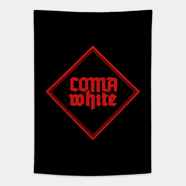 COMA WHITE Tapestry by artslaves