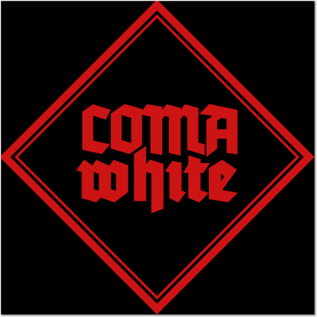 COMA WHITE Wall Art by artslaves