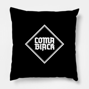 COMA BLACK Pillow