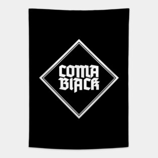 COMA BLACK Tapestry