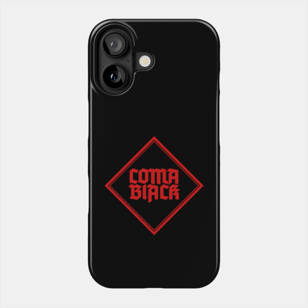 COMA BLACK Phone Case by artslaves
