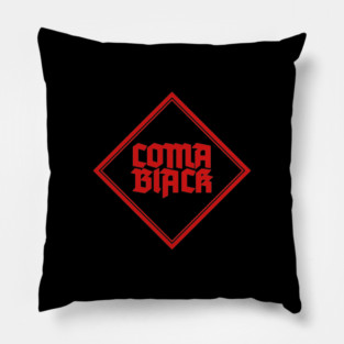 COMA BLACK Pillow