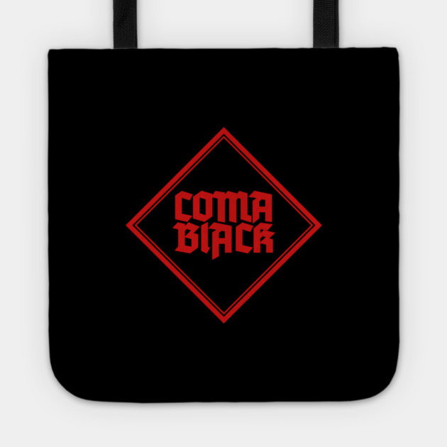 COMA BLACK Tote by artslaves