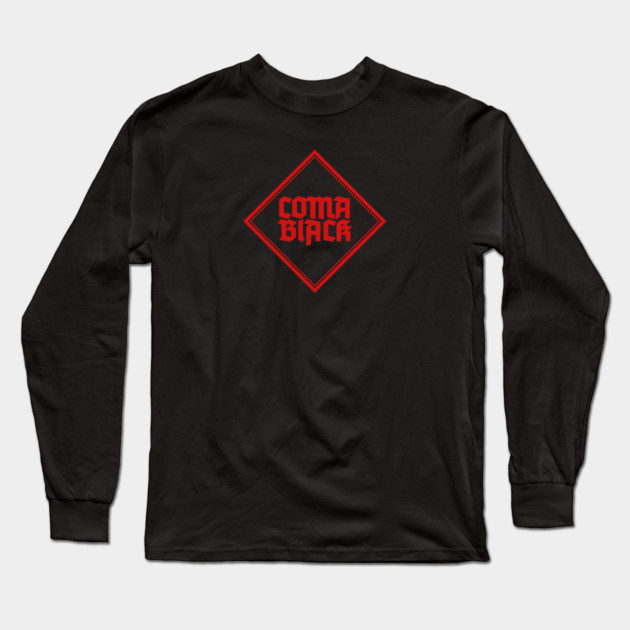 COMA BLACK Long Sleeve T-Shirt by artslaves