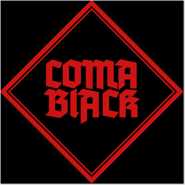 COMA BLACK Wall Art by artslaves