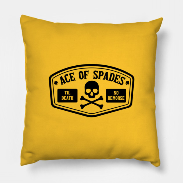 ACE OF SPADES Pillow by artslaves