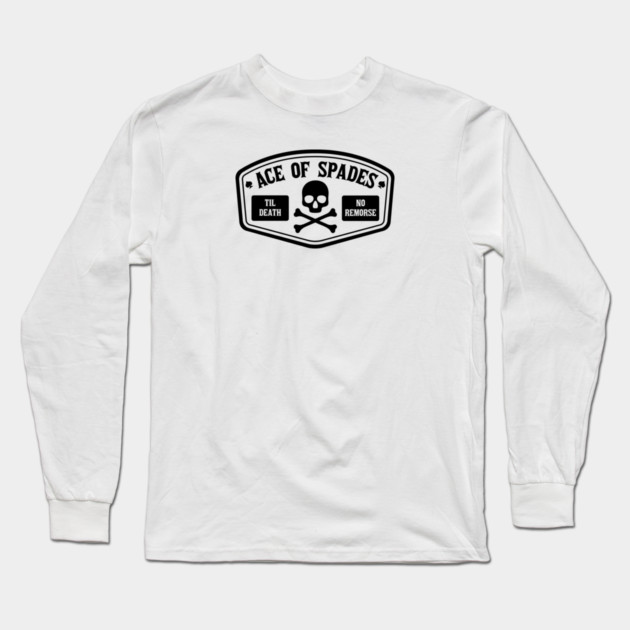 ACE OF SPADES Long Sleeve T-Shirt by artslaves