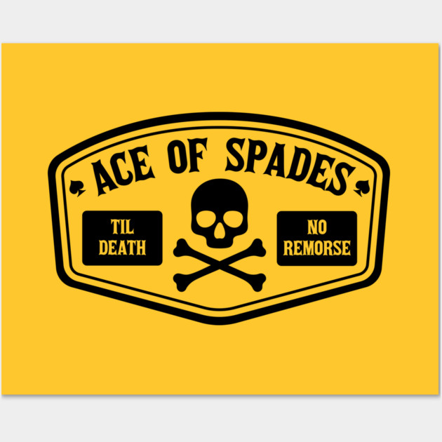 ACE OF SPADES Wall Art by artslaves