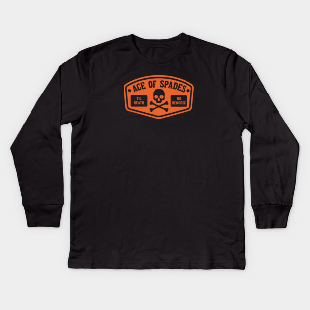 ACE OF SPADES Kids Long Sleeve T-Shirt by artslaves