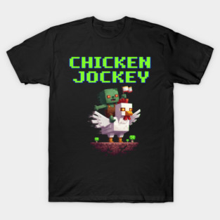 chicken jockey minecraft T-Shirt