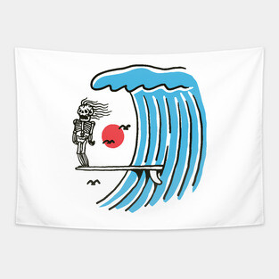 Funny Surf Nose Tapestry