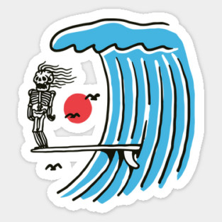 Funny Surf Nose Sticker