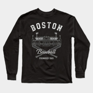 Vintage Baseballl Stadium Long Sleeve T-Shirt