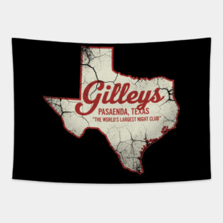 gilleys pasadena texas vintage Tapestry