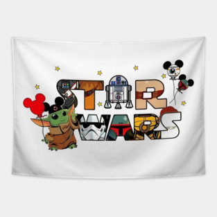 Star Wars Grogu Celebration Tapestry