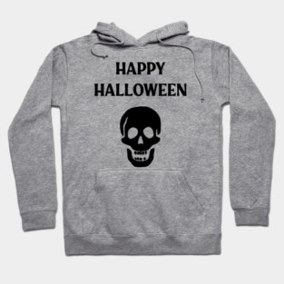 Laughing Skull Happy Haloween Hoodie