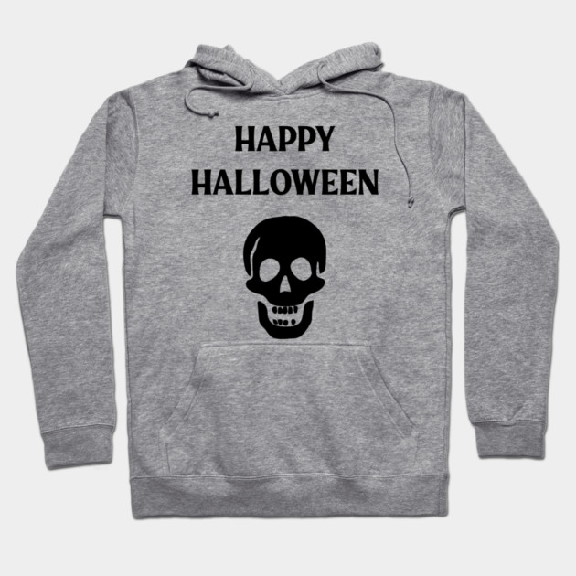 Laughing Skull Happy Haloween Hoodie by Cheeky Witch