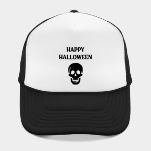 Laughing Skull Happy Haloween Hat
