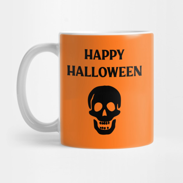 Laughing Skull Happy Haloween by Cheeky Witch