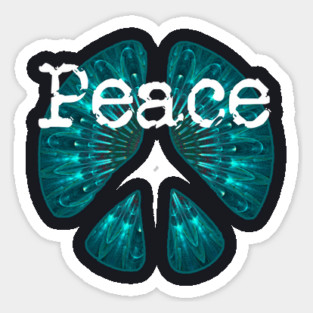 Peace Sticker