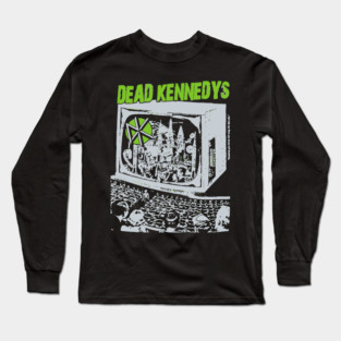 Dead Kennedys Punk Rock Tribute – Vintage Style Graphic Tee Long Sleeve T-Shirt