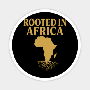 Rooted In Africa Magnet