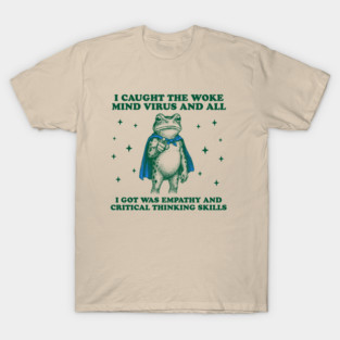 Portland Frog Protest Funny Liberal Feminist Meme T-Shirt