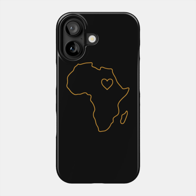 Love Africa Phone Case by Adwoa's Store