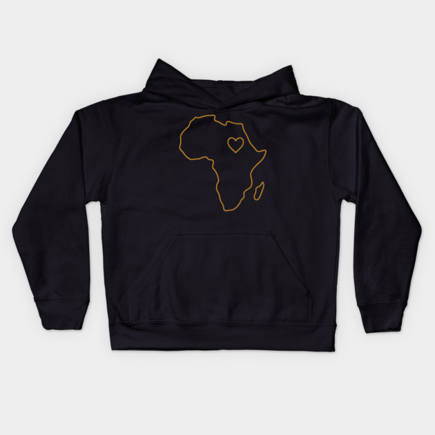 Love Africa Kids Hoodie by Adwoa's Store