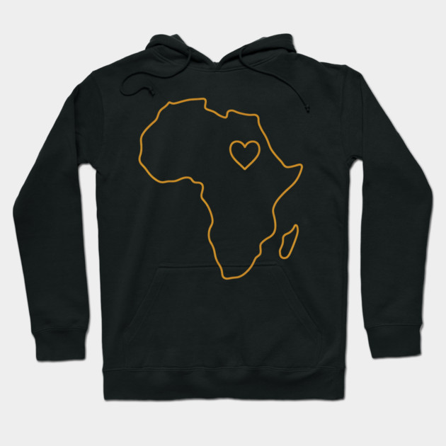 Love Africa Hoodie by Adwoa's Store