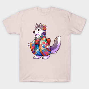 Foxy Japanese Kimono T-Shirt