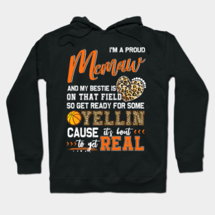 Funny Basketball Proud Basketball Memaw Basketball Family Matching Hoodie