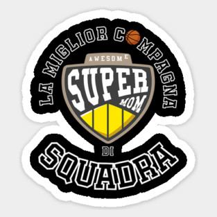 Funny Basketball Mom Worlds Best Mothers Day Sticker