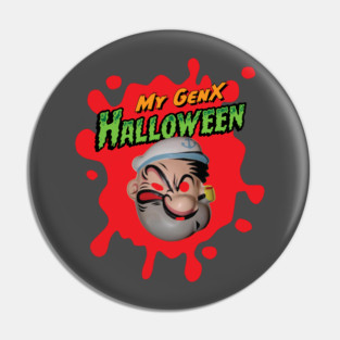 My Gen X Halloween: Popeye Pin