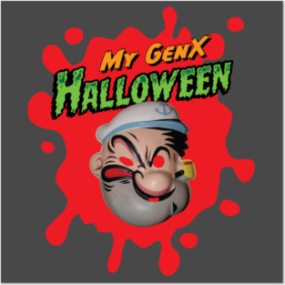 My Gen X Halloween: Popeye Posters and Art