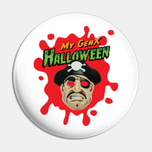 My Gen X Halloween: Pirate Pin