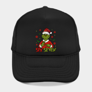6 7 Six Seven Meme Grinch Christmas Hat