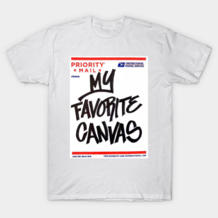 My Favorite Canvas T-Shirt