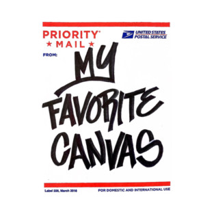 My Favorite Canvas T-Shirt