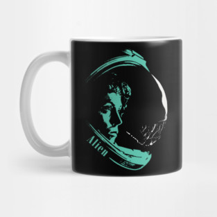 Alien Movie Poster Retro Sci-Fi Art Mug